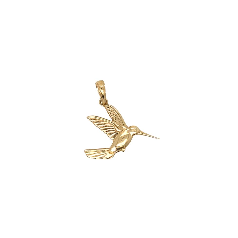Hummingbird in 14k