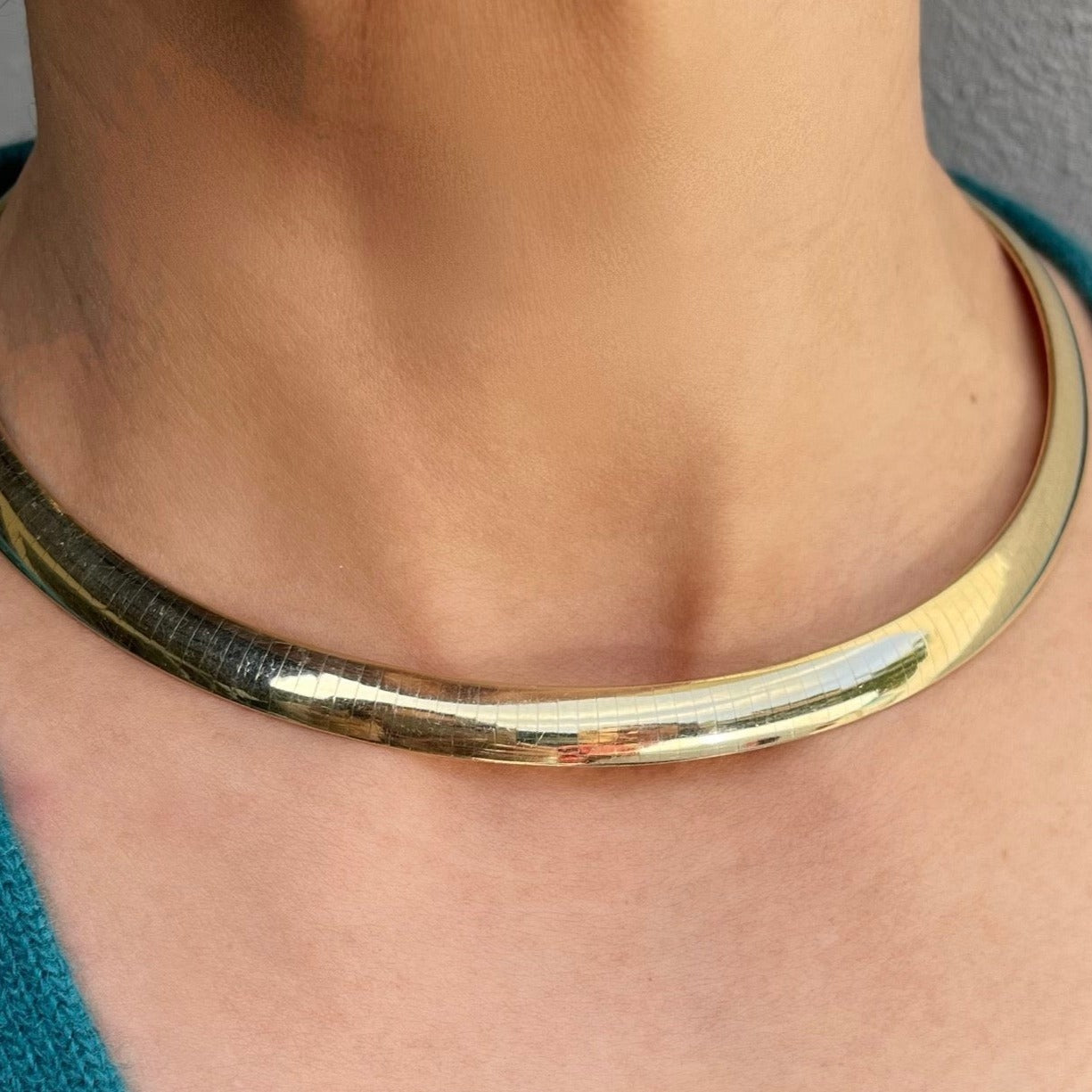 8mm Vintage Omega Link in 14K