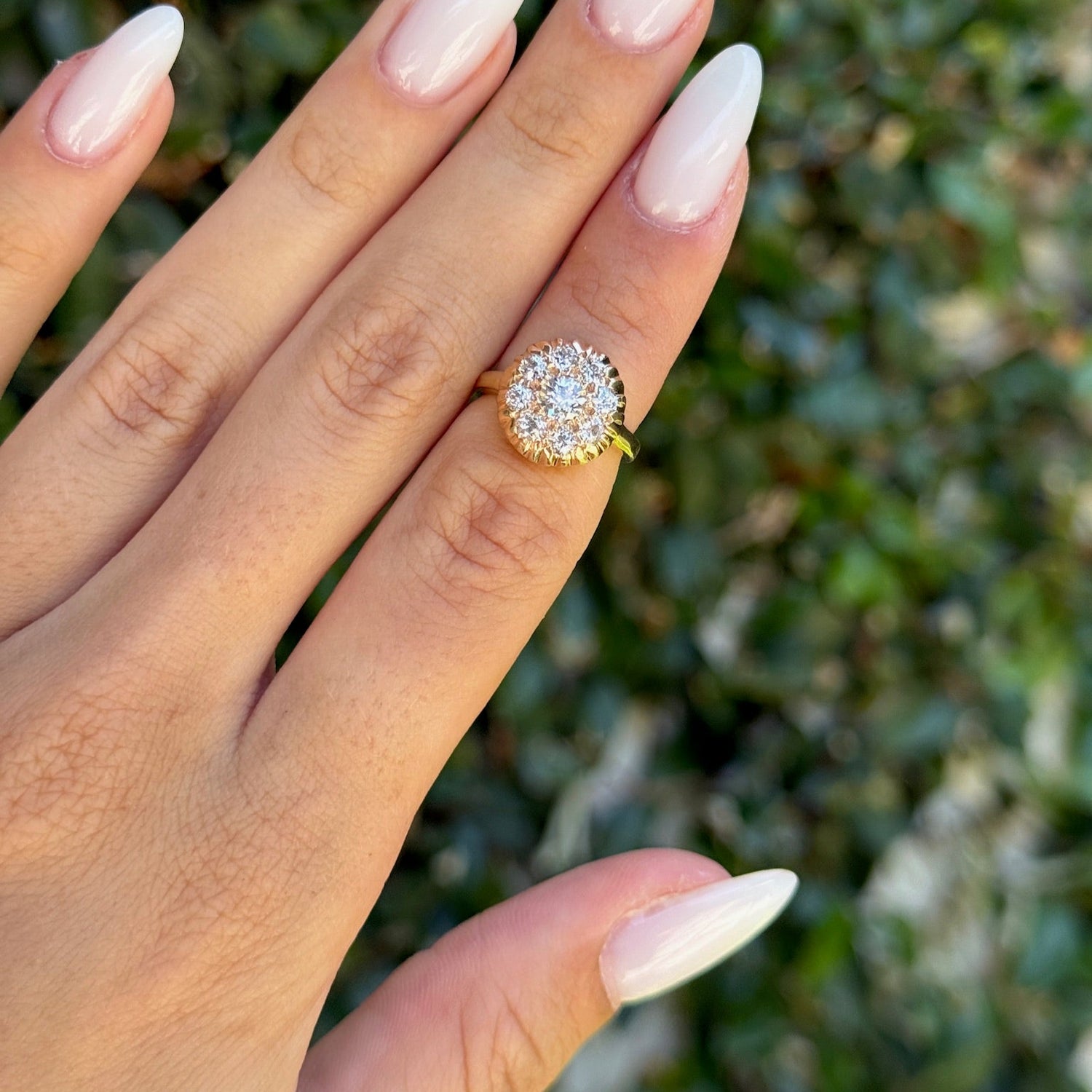 Antique Diamond Ring in 14K