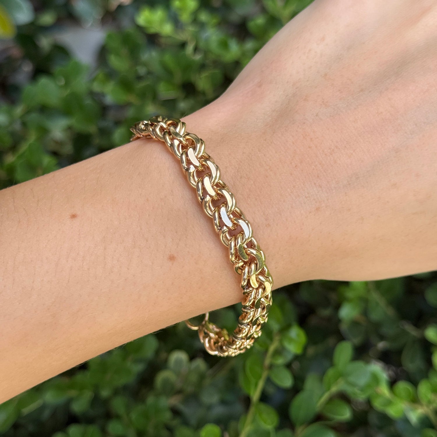 Vintage Charm Bracelet in 14K Gold