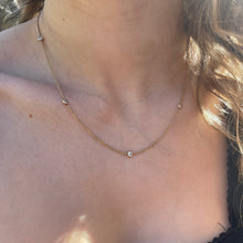 Load image into Gallery viewer, Diamonds by the Yard Necklace in 14k
