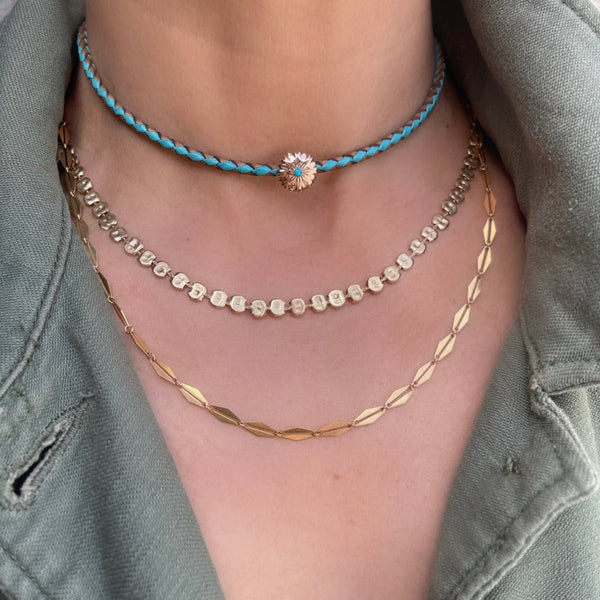 Fleck Chain Necklace