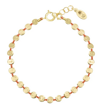 Load image into Gallery viewer, Olivia K Large Fleck Bracelet in Coral
