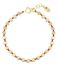 Load image into Gallery viewer, Olivia K Large Fleck Bracelet in Wine
