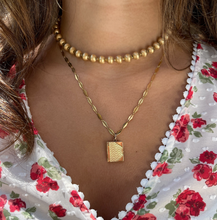 Load image into Gallery viewer, Vintage Gold Bead Necklace in 14K
