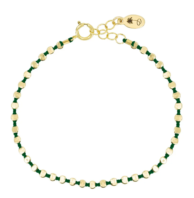 Olivia K Small Fleck Bracelet in Emerald