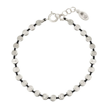 Load image into Gallery viewer, Olivia K Large Fleck Bracelet in Black
