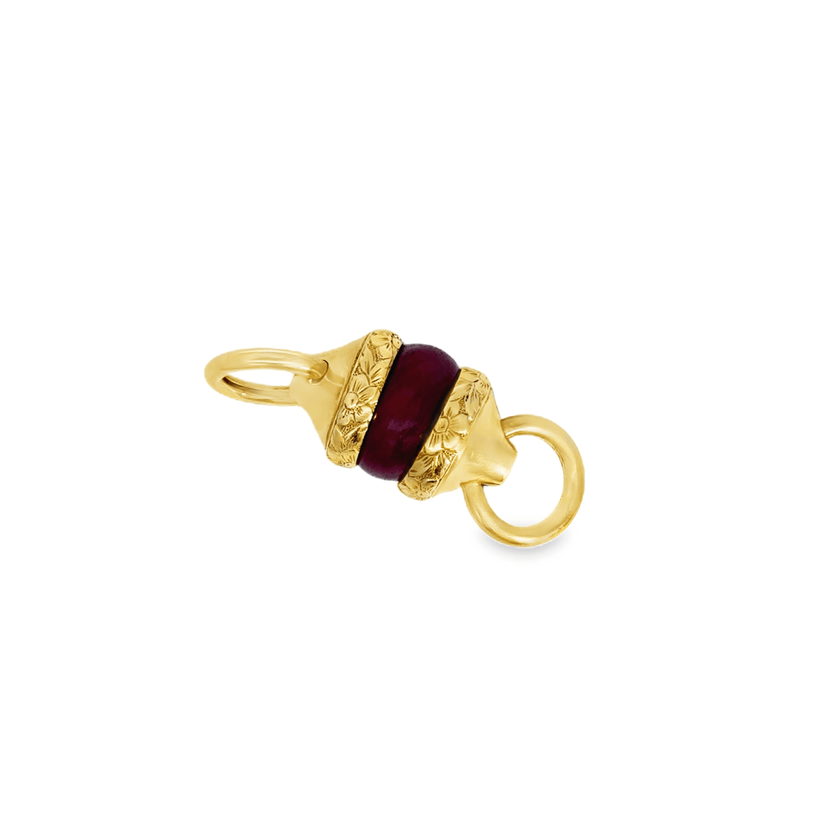 Vintage Ruby Pendant in 18k