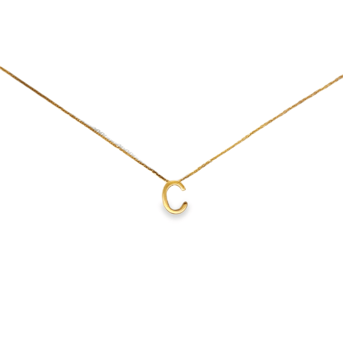 Vanrycke 'C' Necklace, 18k