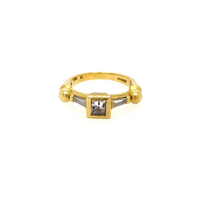 Load image into Gallery viewer, Vintage Paul Morelli Diamond Ring in 18K
