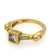 Load image into Gallery viewer, Vintage Paul Morelli Diamond Ring in 18K
