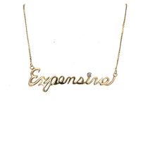 Load image into Gallery viewer, &quot;Expensive&quot; Necklace in 14K
