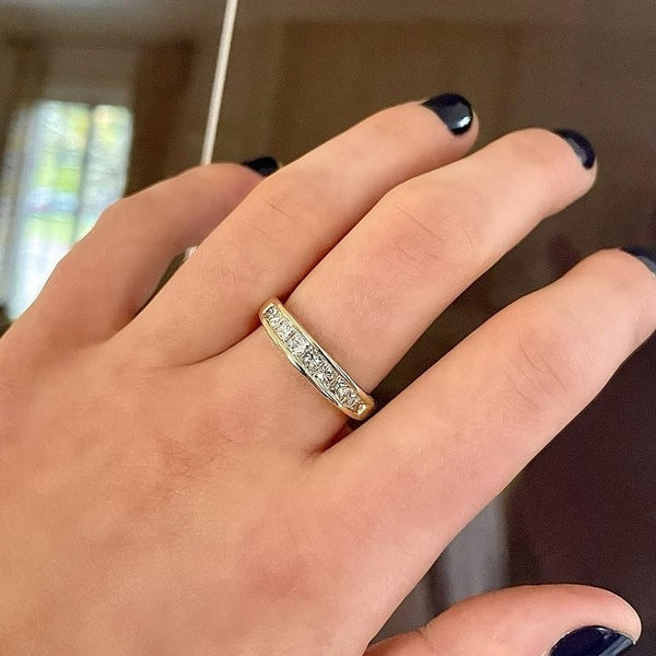 Princess Cut Diamond Ring in 14k