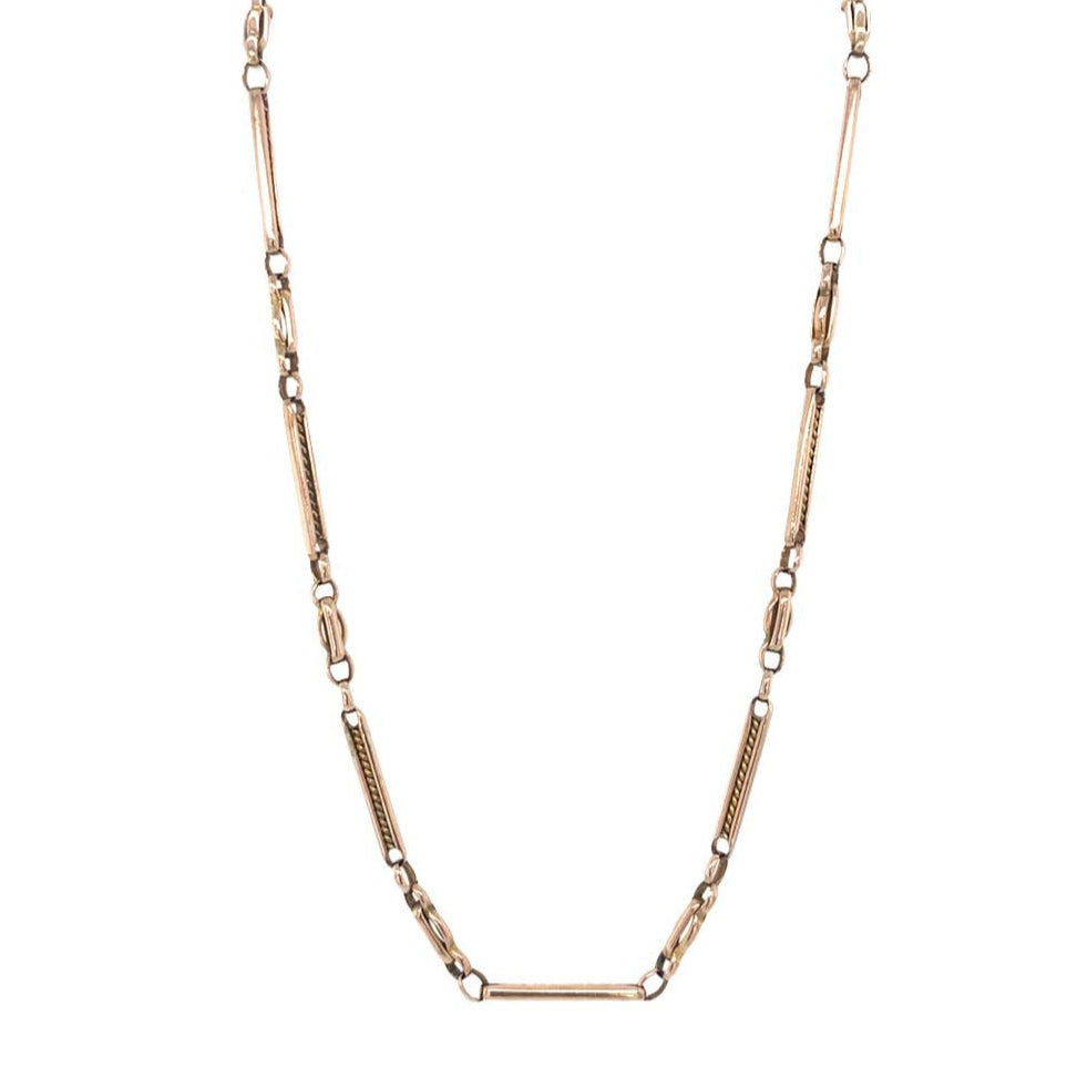 Antique Watch Chain in 9K British Gold
