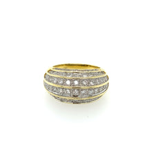 Load image into Gallery viewer, Diamond Dome Ring in 14k
