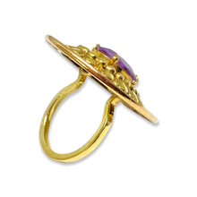 Load image into Gallery viewer, Vintage Amethyst Ring in 14k
